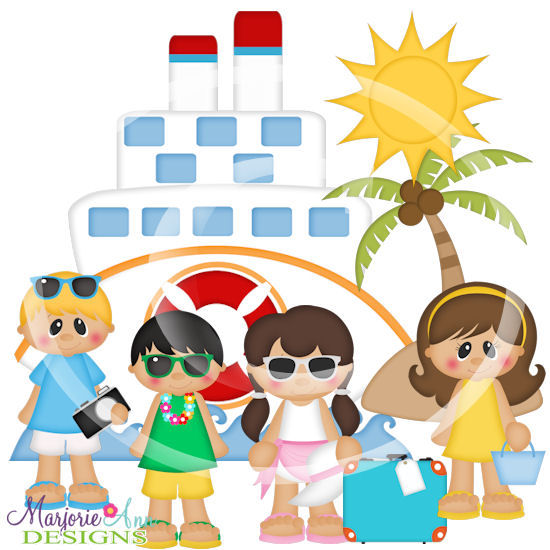 Caribbean Vacation SVG Cutting Files Includes Clipart - Click Image to Close